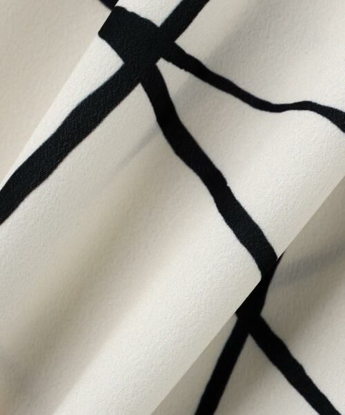 PINKY & DIANNE / ピンキーアンドダイアン シャツ・ブラウス | ラインプリントタックブラウス | 詳細12