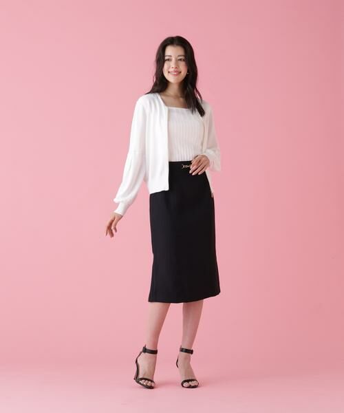 PINKY & DIANNE / ピンキーアンドダイアン スカート | メタルパーツバックマーメイドスカート | 詳細25