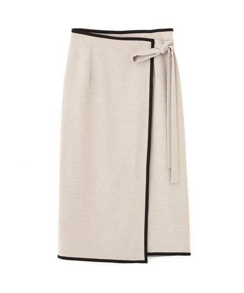 PINKY & DIANNE / ピンキーアンドダイアン スカート | バイカラーラップスカート | 詳細12