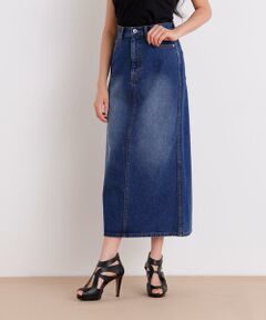 PINKY & DIANNE / ピンキーアンドダイアン スカート | デニムマキシＡラインスカート