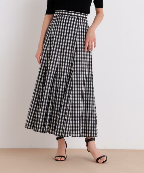 PINKY & DIANNE / ピンキーアンドダイアン スカート | シアーローンボリュームフレアースカート | 詳細7