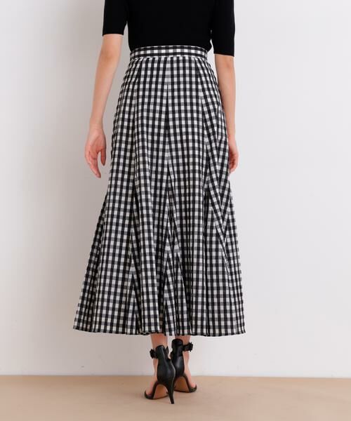 PINKY & DIANNE / ピンキーアンドダイアン スカート | シアーローンボリュームフレアースカート | 詳細12