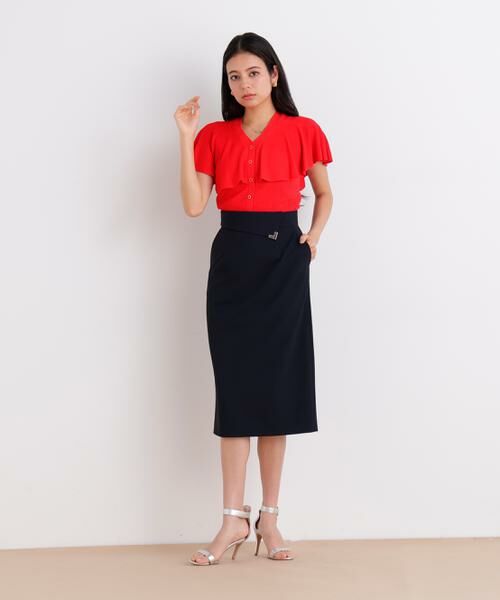 PINKY & DIANNE / ピンキーアンドダイアン スカート | Ｌ字メタルタイトスカート | 詳細1