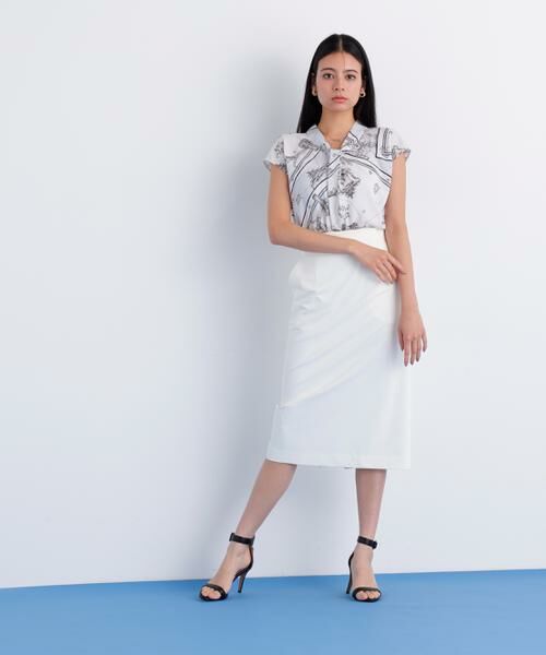 PINKY & DIANNE / ピンキーアンドダイアン スカート | Ｌ字メタルタイトスカート | 詳細12