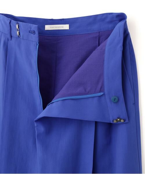 PINKY & DIANNE / ピンキーアンドダイアン パンツ | ラップウエストシアーワイドパンツ | 詳細10