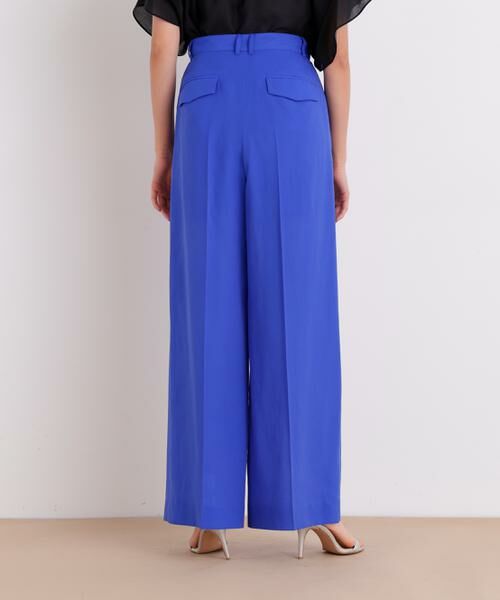 PINKY & DIANNE / ピンキーアンドダイアン パンツ | ラップウエストシアーワイドパンツ | 詳細6
