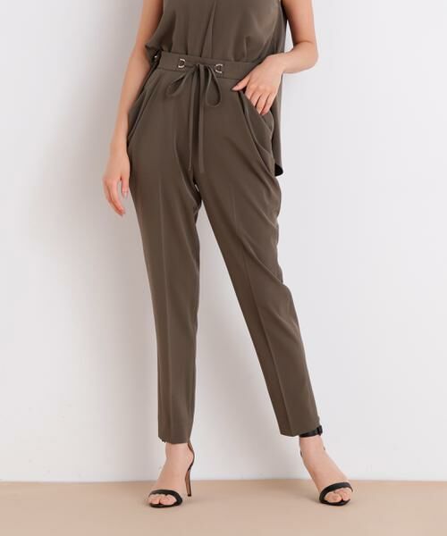 PINKY & DIANNE / ピンキーアンドダイアン パンツ | タックポケットテーパードパンツ | 詳細2