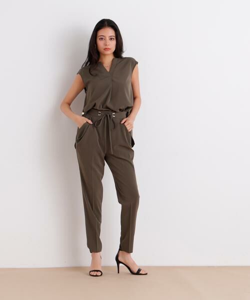 PINKY & DIANNE / ピンキーアンドダイアン パンツ | タックポケットテーパードパンツ | 詳細3