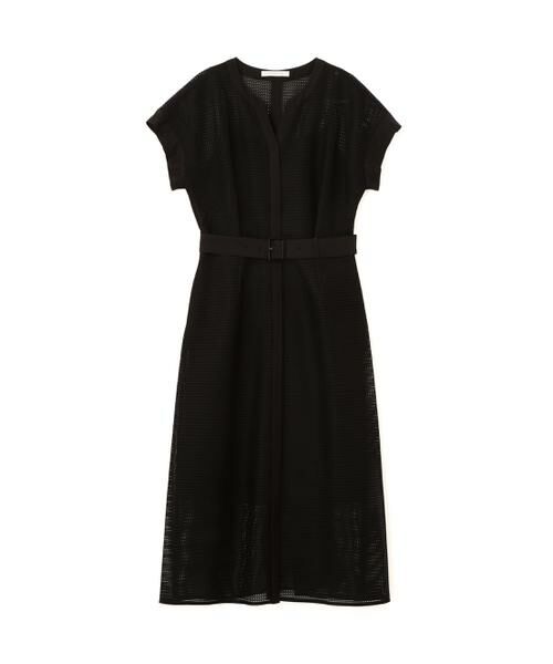 PINKY & DIANNE / ピンキーアンドダイアン ミニ丈・ひざ丈ワンピース | メッシュッレースコンビワンピース | 詳細8