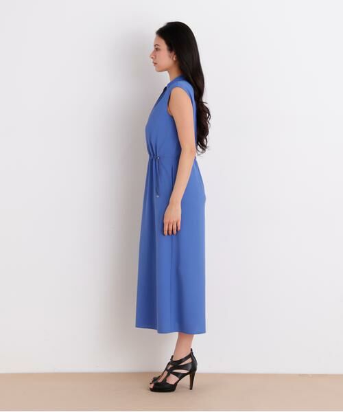 PINKY & DIANNE / ピンキーアンドダイアン ミニ丈・ひざ丈ワンピース | ２ＷＡＹストレッチシャツカラーワンピース | 詳細6