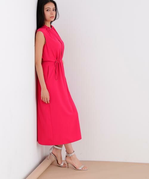 PINKY & DIANNE / ピンキーアンドダイアン ミニ丈・ひざ丈ワンピース | ２ＷＡＹストレッチシャツカラーワンピース | 詳細18