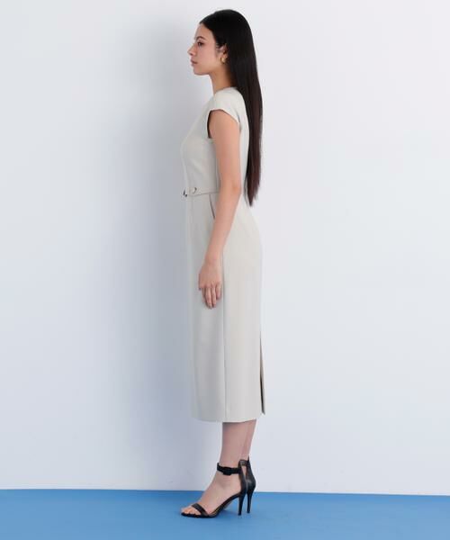 PINKY & DIANNE / ピンキーアンドダイアン ミニ丈・ひざ丈ワンピース | ボタンアクセントワンピース | 詳細7