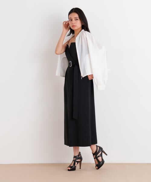 PINKY & DIANNE / ピンキーアンドダイアン ブルゾン | シアーカラミショートブルゾン | 詳細5