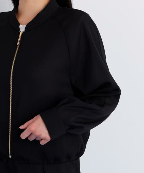 PINKY & DIANNE / ピンキーアンドダイアン ブルゾン | シアーカラミショートブルゾン | 詳細16