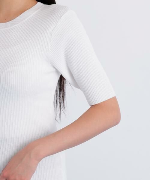 PINKY & DIANNE / ピンキーアンドダイアン ニット・セーター | カッティングニットプルオーバー | 詳細17