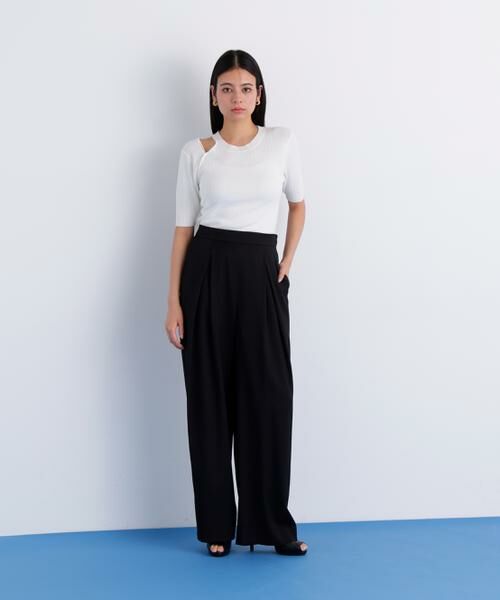 PINKY & DIANNE / ピンキーアンドダイアン ニット・セーター | カッティングニットプルオーバー | 詳細11