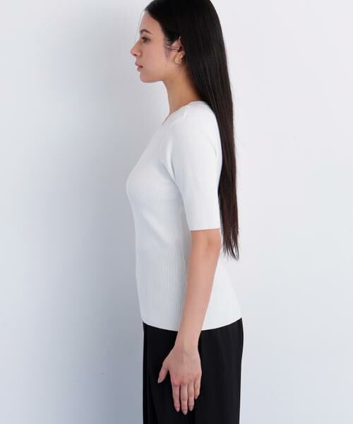 PINKY & DIANNE / ピンキーアンドダイアン ニット・セーター | カッティングニットプルオーバー | 詳細12