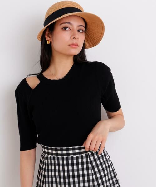 PINKY & DIANNE / ピンキーアンドダイアン ニット・セーター | カッティングニットプルオーバー | 詳細19