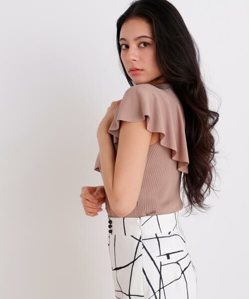 PINKY & DIANNE / ピンキーアンドダイアン ニット・セーター | Vネックケープニットプルオーバー | 詳細20