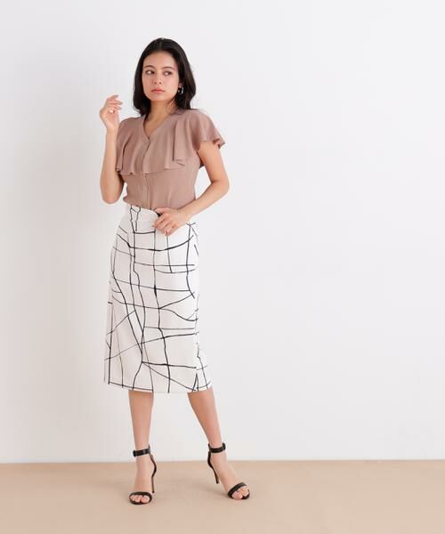 PINKY & DIANNE / ピンキーアンドダイアン ニット・セーター | Vネックケープニットプルオーバー | 詳細21