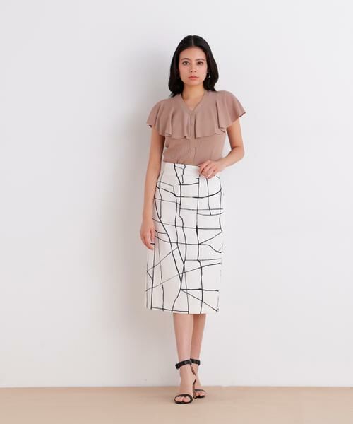 PINKY & DIANNE / ピンキーアンドダイアン ニット・セーター | Vネックケープニットプルオーバー | 詳細22