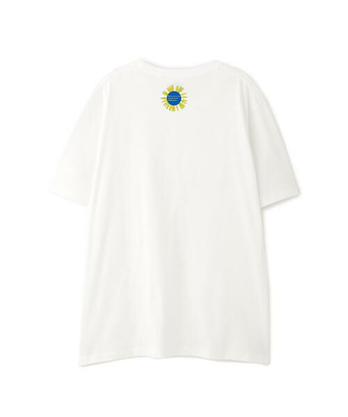 PINKY & DIANNE / ピンキーアンドダイアン カットソー | ウクライナ人道支援チャリティープリントＴシャツ（ホワイト）