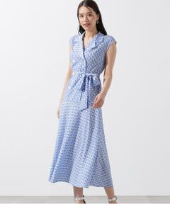 PINKY & DIANNE / ピンキーアンドダイアン ミニ丈・ひざ丈ワンピース | ジオメトリックプリントワンピース