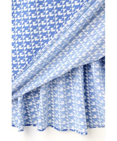 PINKY & DIANNE / ピンキーアンドダイアン ミニ丈・ひざ丈ワンピース | ジオメトリックプリントワンピース | 詳細16