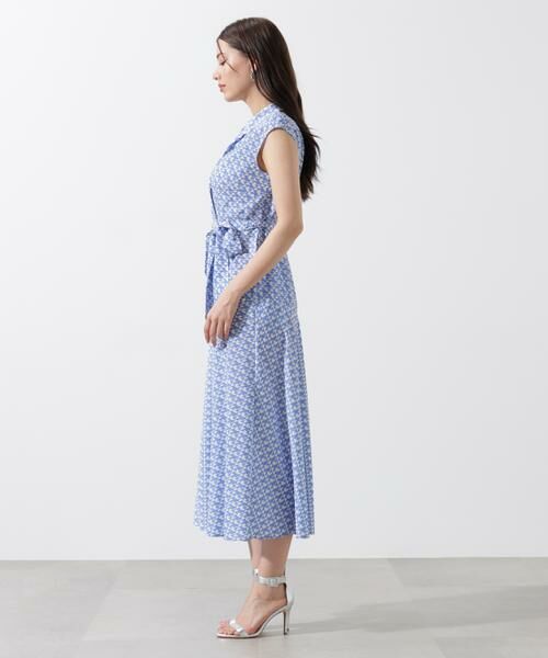 PINKY & DIANNE / ピンキーアンドダイアン ミニ丈・ひざ丈ワンピース | ジオメトリックプリントワンピース | 詳細6