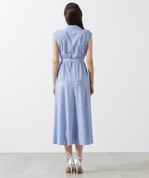 PINKY & DIANNE / ピンキーアンドダイアン ミニ丈・ひざ丈ワンピース | ジオメトリックプリントワンピース | 詳細7