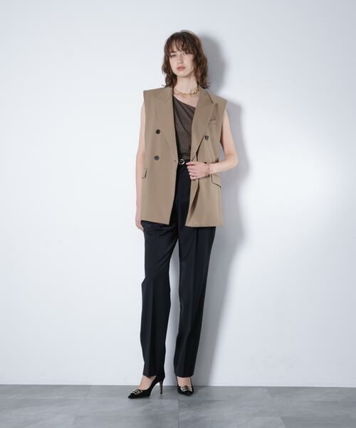 PINKY & DIANNE / ピンキーアンドダイアン パンツ | タックポケットパンツ_ | 詳細5