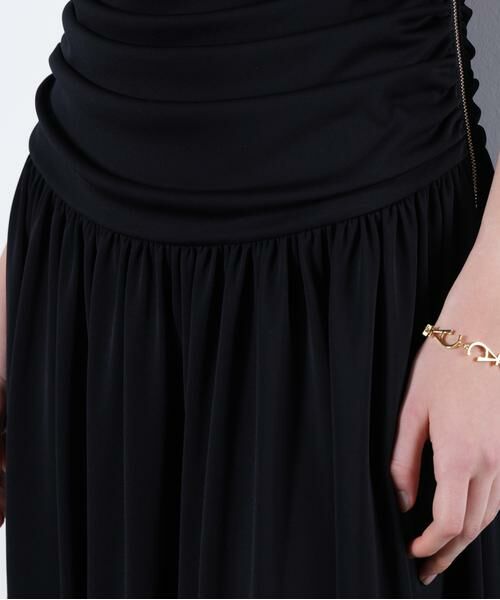 PINKY & DIANNE / ピンキーアンドダイアン ミニ丈・ひざ丈ワンピース | ワンショルダーシャーリングドレス_ | 詳細11