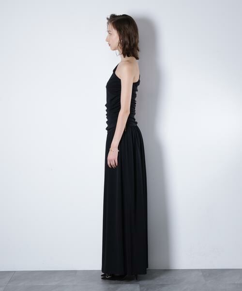 PINKY & DIANNE / ピンキーアンドダイアン ミニ丈・ひざ丈ワンピース | ワンショルダーシャーリングドレス_ | 詳細6