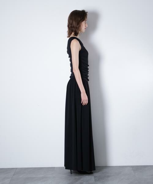 PINKY & DIANNE / ピンキーアンドダイアン ミニ丈・ひざ丈ワンピース | ワンショルダーシャーリングドレス_ | 詳細8