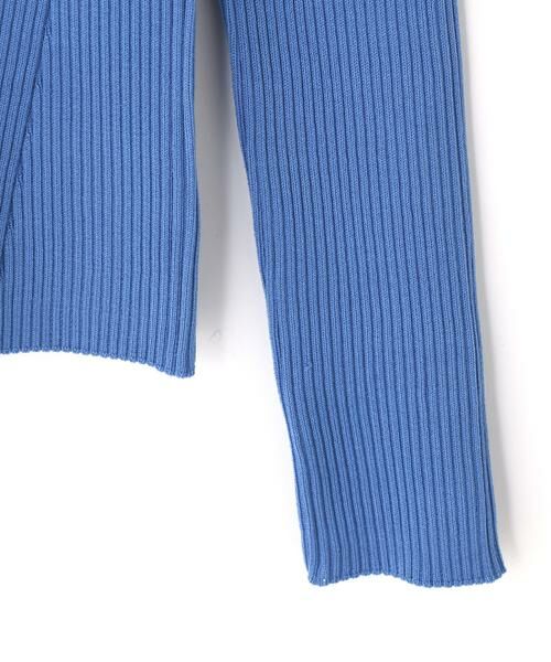 PINKY & DIANNE / ピンキーアンドダイアン カーディガン・ボレロ | リブニットＶネックカーディガン | 詳細4