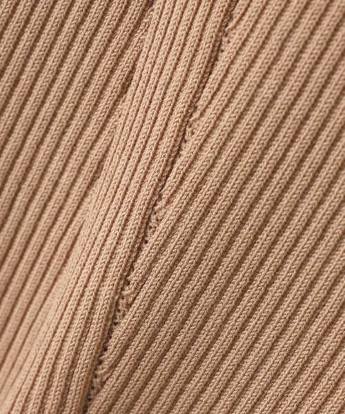 PINKY & DIANNE / ピンキーアンドダイアン カーディガン・ボレロ | リブニットＶネックカーディガン | 詳細7