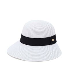 PINKY & DIANNE / ピンキーアンドダイアン ハット | ブラックリボンラフィアライクハット