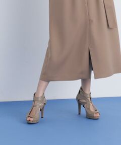 PINKY & DIANNE / ピンキーアンドダイアン シューズ | スムースレザーカッティングサンダル