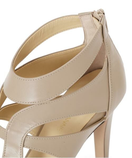 PINKY & DIANNE / ピンキーアンドダイアン シューズ | スムースレザーカッティングサンダル | 詳細7