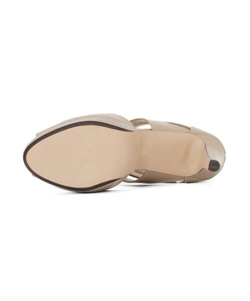 PINKY & DIANNE / ピンキーアンドダイアン シューズ | スムースレザーカッティングサンダル | 詳細10