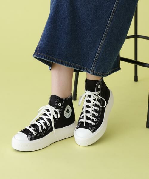 PINKY & DIANNE / ピンキーアンドダイアン シューズ | ［ CONVERSE ］ALL STAR LIGHT PLTS II HI（ブラック系1）
