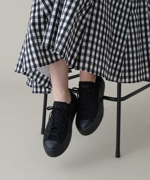 PINKY & DIANNE / ピンキーアンドダイアン シューズ | ［ CONVERSE ］ALL STAR LIGHT PLTS II OX（ブラックMONO）