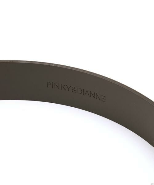 PINKY & DIANNE / ピンキーアンドダイアン ベルト・サスペンダー | ラウンドバックルベルト | 詳細4