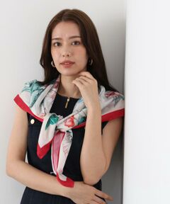 PINKY & DIANNE / ピンキーアンドダイアン マフラー・ショール・スヌード・ストール | ボタニカルアートプリントスカーフ