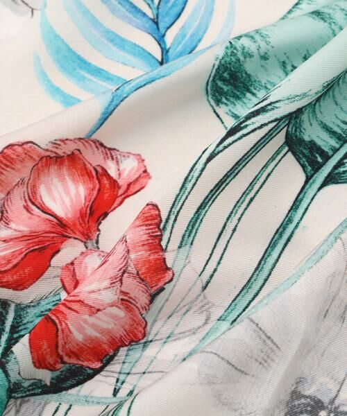 PINKY & DIANNE / ピンキーアンドダイアン マフラー・ショール・スヌード・ストール | ボタニカルアートプリントスカーフ | 詳細3