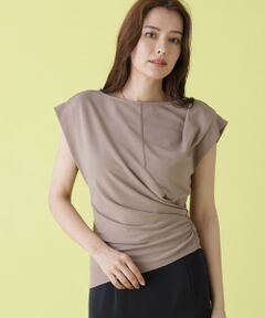 PINKY & DIANNE / ピンキーアンドダイアン シャツ・ブラウス | マットポンチドレープトップス