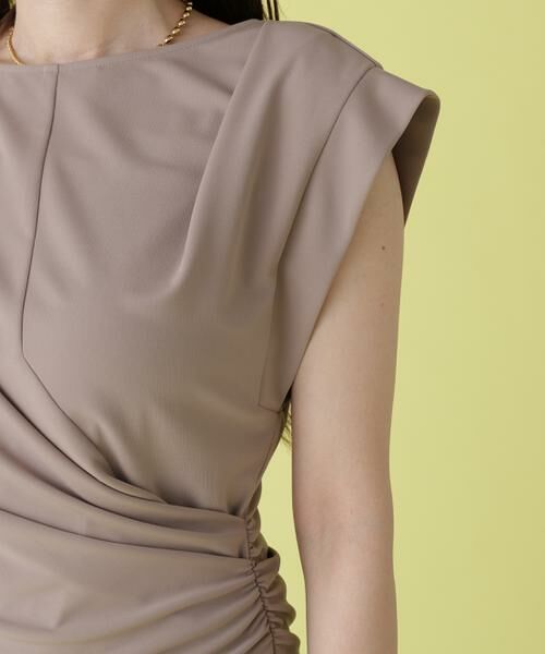 PINKY & DIANNE / ピンキーアンドダイアン シャツ・ブラウス | マットポンチドレープトップス | 詳細8