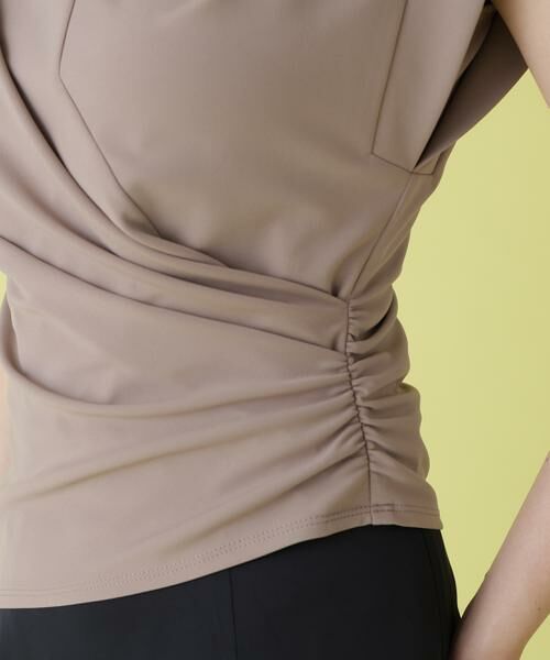 PINKY & DIANNE / ピンキーアンドダイアン シャツ・ブラウス | マットポンチドレープトップス | 詳細9