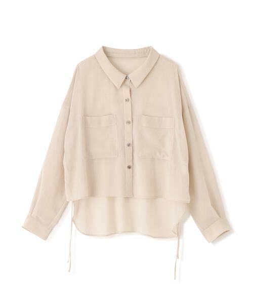 PINKY & DIANNE / ピンキーアンドダイアン シャツ・ブラウス | シアーシャツ | 詳細8