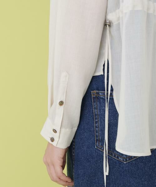 PINKY & DIANNE / ピンキーアンドダイアン シャツ・ブラウス | シアーシャツ | 詳細19